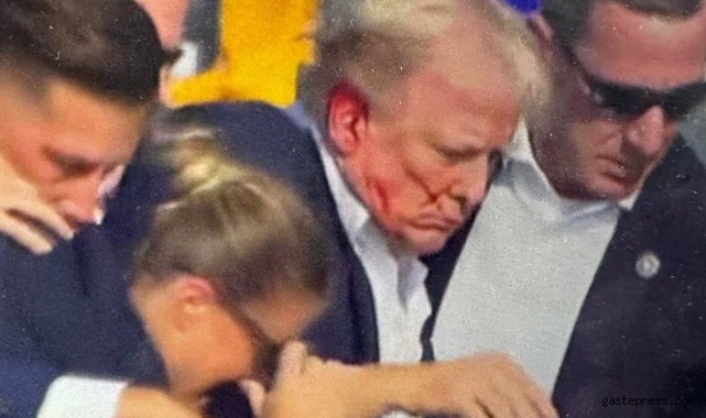 ABD Başkan Adayı Trump'ın seçim mitinginde silahlı saldırı paniği!