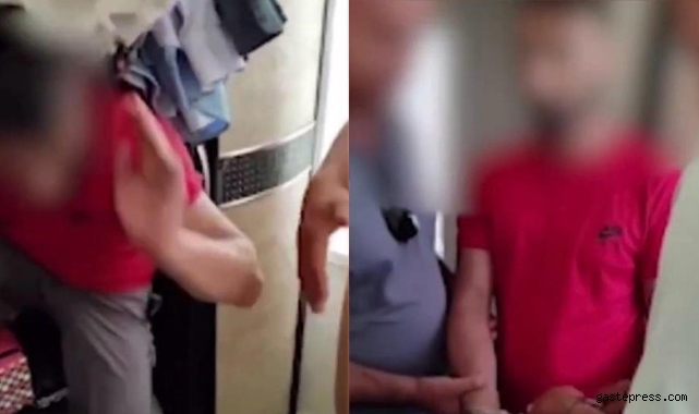 Aranan şahıs gardıropta yakalandı!
