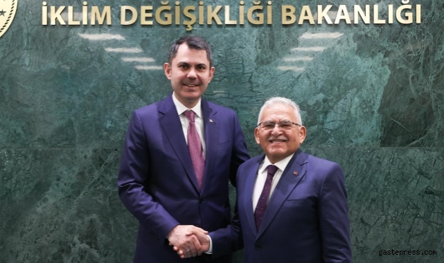 Başkan Büyükkılıç'tan Bakan Kurum'a ziyaret!