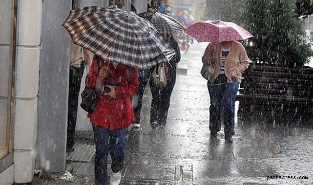 Bu illerde yaşayanlar dikkat. Kuvvetli sağanak uyarısı! 