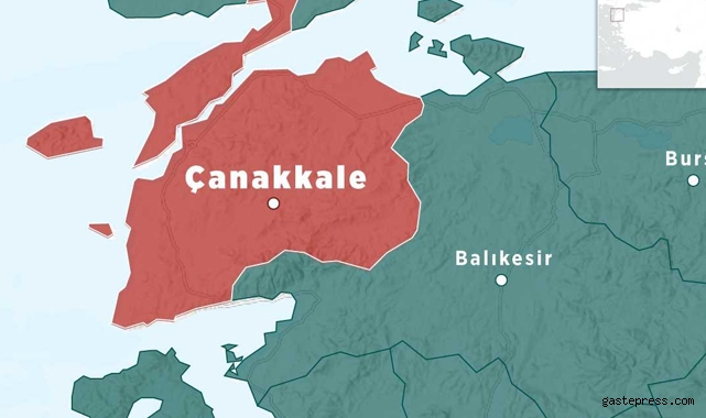 Çanakkale'de şiddetli deprem! İstanbul'da da hissedildi!