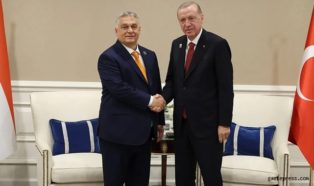 Erdoğan, Macaristan Başbakanı Orban ile görüştü!