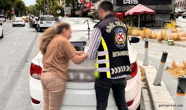 İstanbul'da ambulansa yol vermeyen sürücüye 6 bin 588 lira ceza!