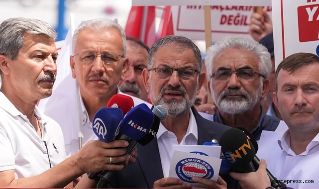 Memur emeklileri haziran ayı enflasyon verilerini protesto etti!