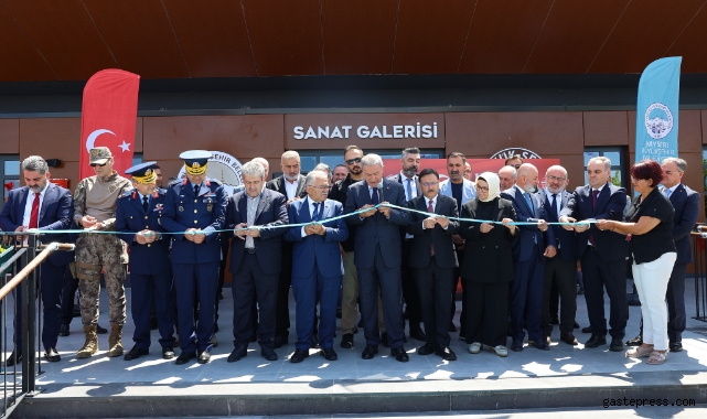 ‘Milletin Zaferi KAYMEK Gurur Sanat Sergisi’ açıldı!