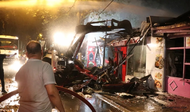 Adana'da fırında çıkan yangın iş yerlerine sıçradı!