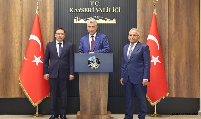Bakan Bolat’tan Kayseri Valiliği’ne ziyaret!