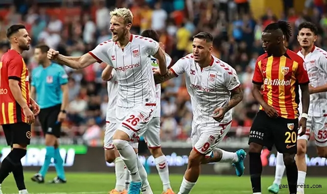 Bellona Kayserispor sezonun ilk maçında sahasında Sivasspor'a mağlup oldu!