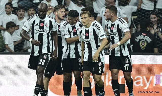 Beşiktaş geriye düştüğü maçta Antalyaspor'u mağlup etti!