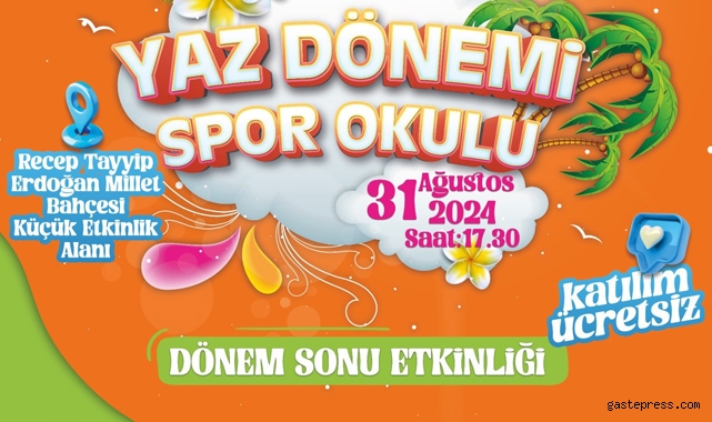 Büyükşehir Spor A.Ş’den yaz dönemi spor okulları dönem sonu etkinliği!