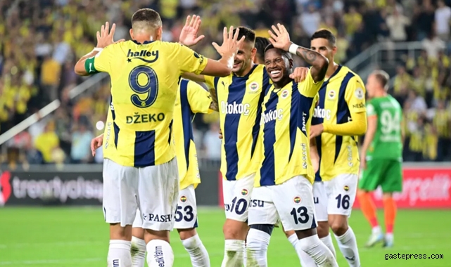 Fenerbahçe 3 puanı 3 golle aldı!
