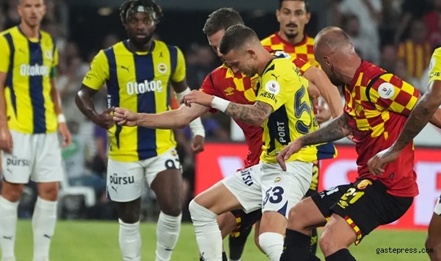 Fenerbahçe, Göztepe ile deplasmanda 2-2 berabere kaldı!