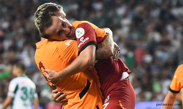Galatasaray, deplasmanda Konyaspor'u yendi!