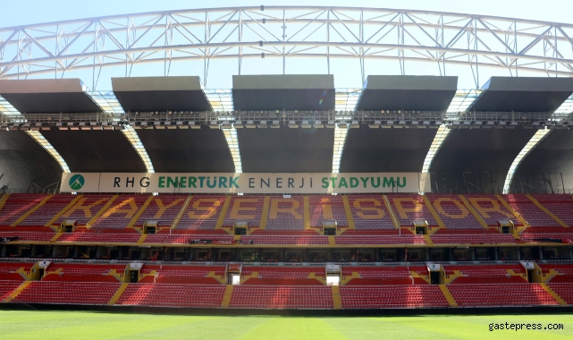 Kadir Has Stadyumu, 90 gün sonra kapılarını açıyor!