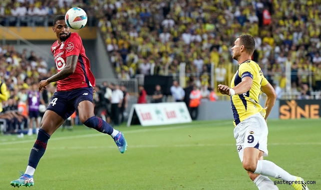 Lille golü uzatmada buldu! Fenerbahçe Şampiyonlar Ligi'ne veda etti!