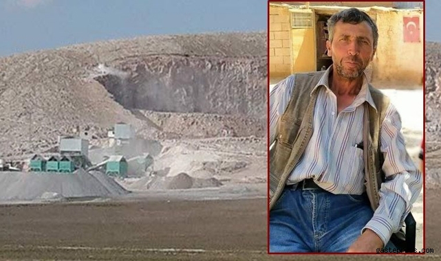 Taş ocağında iş kazası: 1 kişi hayatını kaybetti!