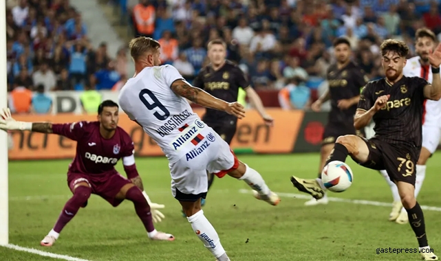 Trabzonspor, UEFA Avrupa Ligi 3. eleme turunda sahasında mağlup oldu!