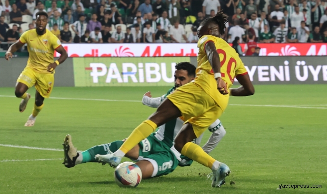 Trendyol Süper Lig: Konyaspor - Kayserispor Maçında Gol Çıkmadı!