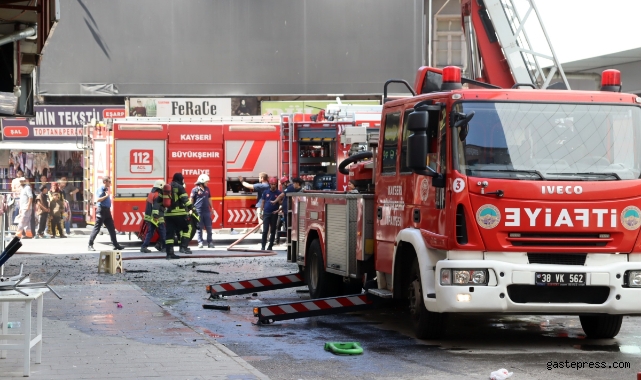 Tüp patladı, ortalık savaş alanına döndü!