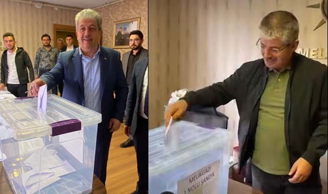 AK Parti Kayseri Milletvekilleri Delege Seçimlerinde Oylarını Kullandı!