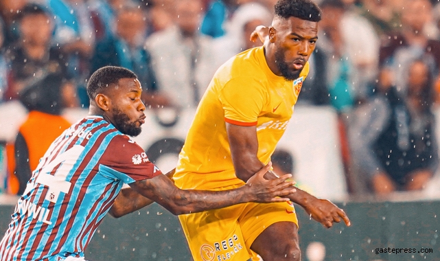 Bellona Kayserispor, Trabzon deplasmanında uzatmalarda yıkıldı!