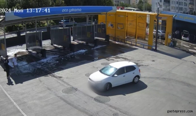 Benzinlikte drift pahalıya mal oldu!