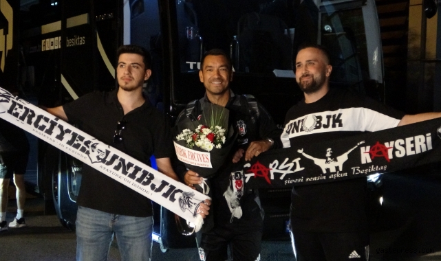 Beşiktaş kafilesi Kayseri'de!