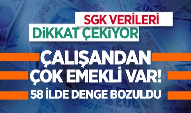 Emeklilik oranı tarihi zirvede! SGK verileri dikkat çekiyor!