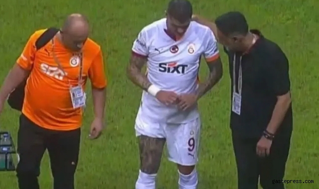 Galatasaray'da Mauro Icardi sakatlandı!