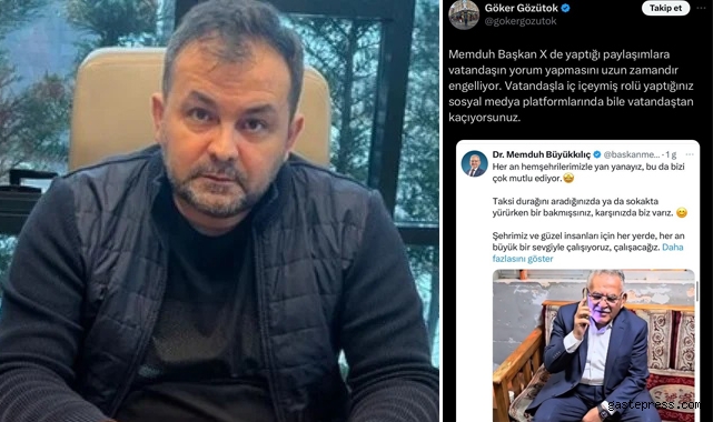 İYİ Partili Gözütok’tan Büyükkılıç’a Tepki: “Vatandaştan Kaçıyorsunuz”