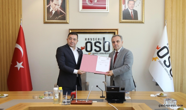 Kayseri OSB’den ERÜ’ye Destek!