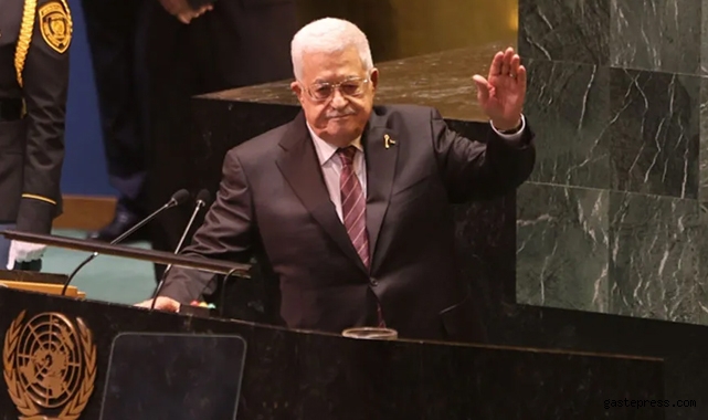 Mahmud Abbas BM Genel Kurulu'na seslendi: Gazze'nin tek karışını bile İsrail'e vermeyeceğiz!