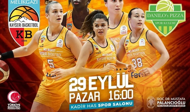 Melikgazi Basketbol’un ilk lig maçı taraftara ücretsiz!