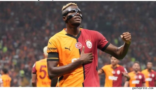 Osimhen'den Unutulmaz Bir Jest: Galatasaray Aşkına Selam!