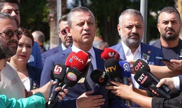 Özgür Özel'den Ayşenur Ezgi Eygi'nin öldürülmesiyle ilgili açıklama!