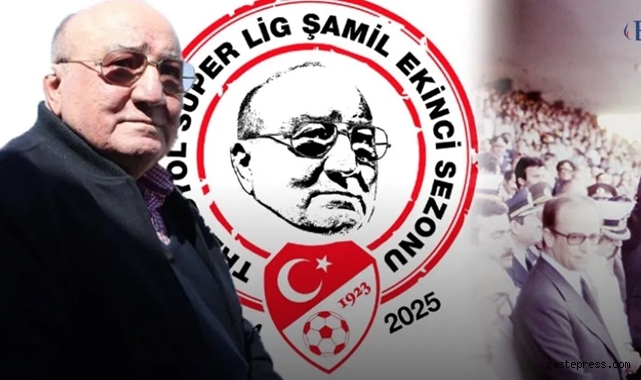 TFF resmen açıkladı! Süper Lig'de yeni sezonun ismi Şamil Ekinci oldu!