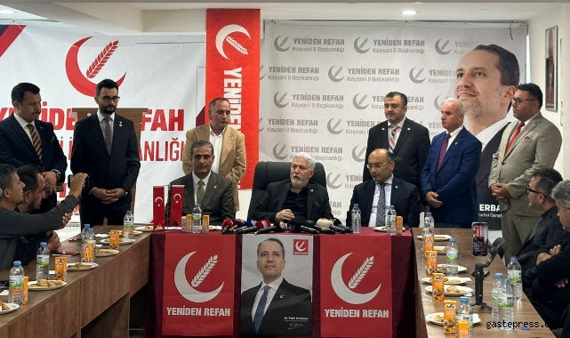 YRP Genel Başkan Yardımcısı Geyveli “Tarım ve hayvancılıkta desteklenmesi gereken bir Kayseri var” 
