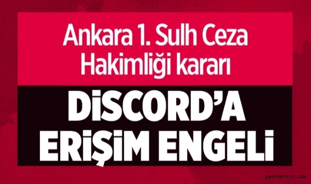 Bakan Tunç: 'Discord', Türkiye'den engellendi!