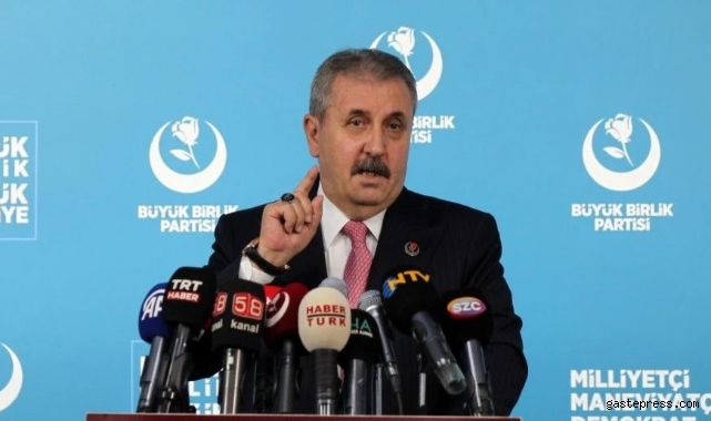 Destici: Şekere bulanmış zehirlerin, milletimize yeniden yutturulmasına rıza göstermeyeceğiz!