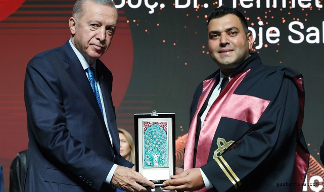ERÜ’ye Cumhurbaşkanı Recep Tayyip Erdoğan’dan ödül!