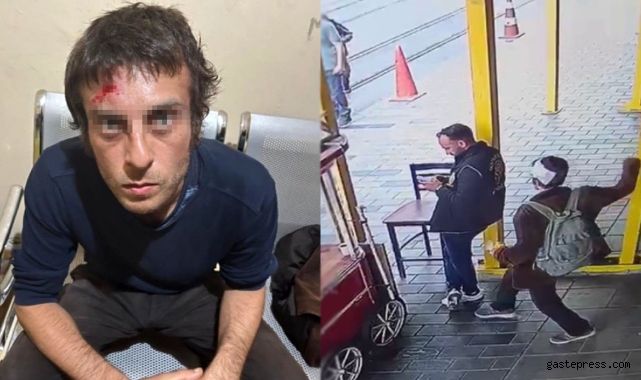İstiklal Caddesi’nde polise bıçakla saldıran saldırganın aylar önce çektiği görüntü ortaya çıktı!