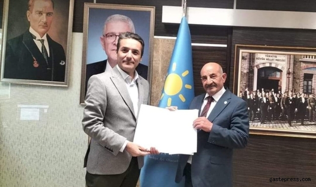 İYİ Parti Kocasinan İlçe Başkanlığına Hayrullah Durmuş atandı!
