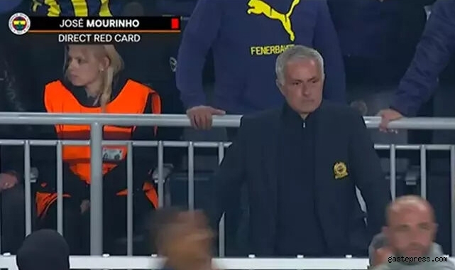 Jose Mourinho'dan kırmızı kart isyanı!