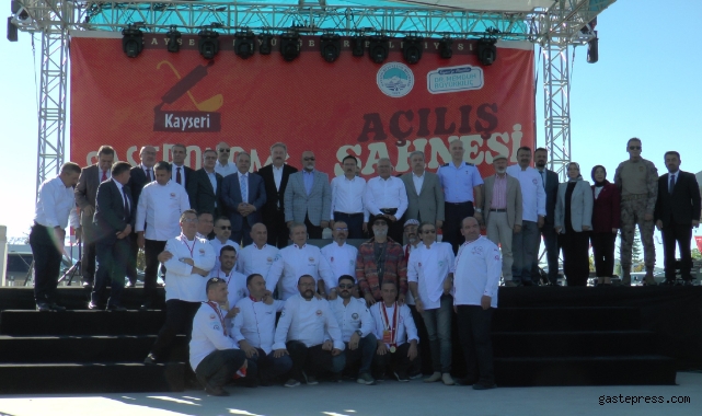 Kayseri’de 2. Gastronomi Günleri kapılarını açtı!