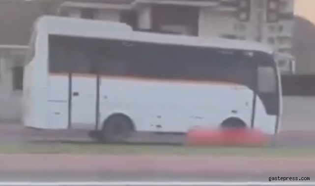 Kayseri'de ters yönde ilerleyen servis midibüsüne 6 bin TL ceza!