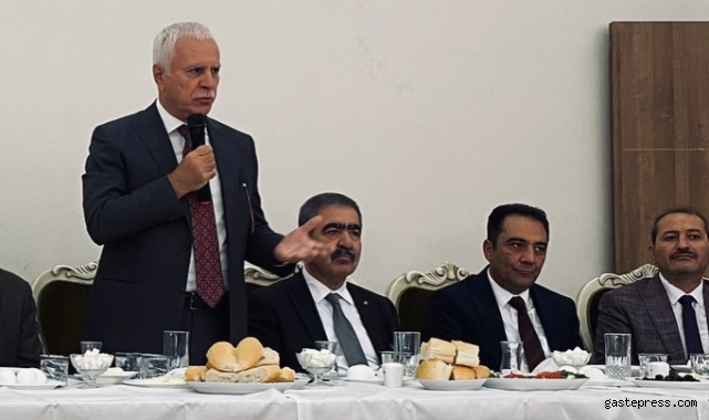 Koray Aydın Gaziantep'te İstişare Toplantısı Düzenledi!