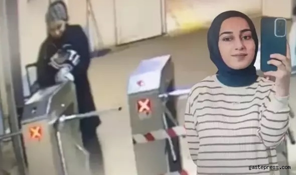 Rojin'in kaldığı yurttan çıktığı anlar, güvenlik kamerasında!
