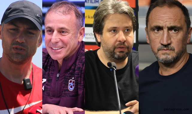 Süper Lig'de ilk 8 haftada 4 teknik direktör ile yollar ayrıldı!