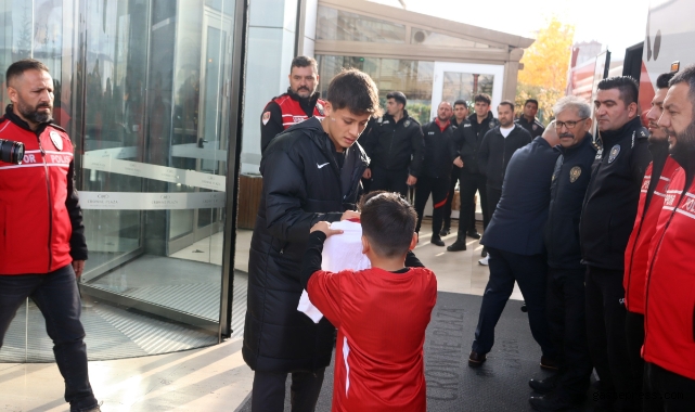 A Milli Takım, Kayseri'den ayrıldı!