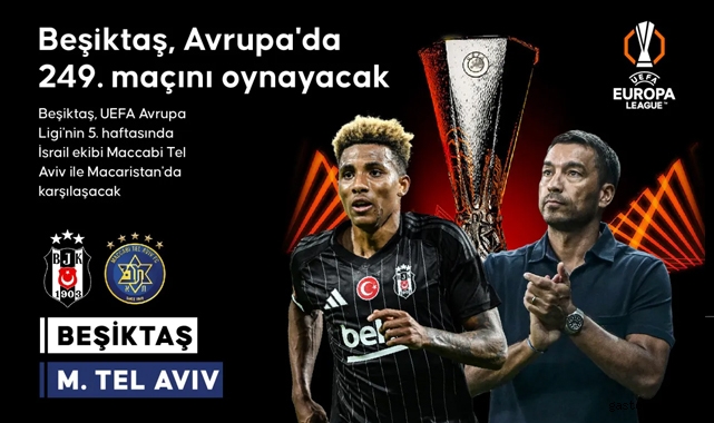 Beşiktaş-Maccabi Tel Aviv maçı saat kaçta, hangi kanalda? Muhtemel 11'ler...